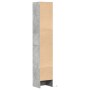 Aparador con LED madera ingeniería gris hormigón 36x32,5x200 cm de , Aparadores - Ref: Foro24-852127, Precio: 83,31 €, Descue...