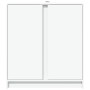 Aparador con luces LED madera de ingeniería blanco 77x34x85 cm de , Aparadores - Ref: Foro24-852131, Precio: 75,33 €, Descuen...