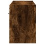 Mueble de TV de pared con luces LED roble ahumado 80x31x45 cm de , Muebles TV - Ref: Foro24-852289, Precio: 67,72 €, Descuent...