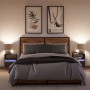 Muebles TV de pared luces LED 2 uds marrón roble 41x31x45 cm de , Muebles TV - Ref: Foro24-852326, Precio: 87,11 €, Descuento: %