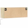 Mueble de TV de pared con luces LED roble Sonoma 100x31x35 cm de , Muebles TV - Ref: Foro24-852364, Precio: 63,65 €, Descuent...