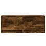 Mueble de TV de pared con luces LED roble ahumado 100x31x35 cm de , Muebles TV - Ref: Foro24-852366, Precio: 67,13 €, Descuen...