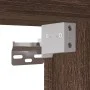 Wall-mounted bedside tables with LED lights, 2 units, brown oak. by , Nightstands - Ref: Foro24-3307988, Price: 85,81 €, Disc...