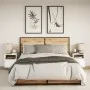 Mesitas de noche de pared con luces LED 2 unidades blanco de , Mesitas de noche - Ref: Foro24-3307976, Precio: 80,01 €, Descu...