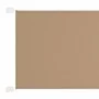 Toldo vertical tela oxford gris taupé 180x1000 cm de vidaXL, Sombrillas - Ref: Foro24-148421, Precio: 74,39 €, Descuento: %