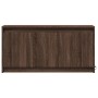 Mueble de TV LED madera ingeniería marrón roble 100x34x50 cm de , Muebles TV - Ref: Foro24-852214, Precio: 77,97 €, Descuento: %