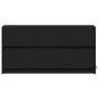 Mueble de TV con LED madera de ingeniería negro 100x34x50 cm de , Muebles TV - Ref: Foro24-852216, Precio: 102,33 €, Descuent...