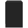 Mueble de TV con LED madera de ingeniería negro 100x34x50 cm de , Muebles TV - Ref: Foro24-852216, Precio: 106,43 €, Descuent...