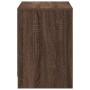 Mueble de TV LED madera ingeniería marrón roble 100x34x50 cm de , Muebles TV - Ref: Foro24-852221, Precio: 106,71 €, Descuent...