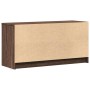 Mueble de TV LED madera ingeniería marrón roble 100x34x50 cm de , Muebles TV - Ref: Foro24-852221, Precio: 106,71 €, Descuent...