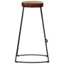 Set de mesa alta y taburetes 3 pzas madera maciza mango y metal de , muebles para cocinas y comedores - Ref: Foro24-3216419, ...