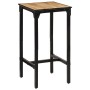 Set de mesa alta y taburetes 3 pzas madera maciza mango y metal de , muebles para cocinas y comedores - Ref: Foro24-3216410, ...
