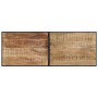 Set mesa alta y taburetes 7 pzas madera maciza mango y metal de , muebles para cocinas y comedores - Ref: Foro24-3216412, Pre...