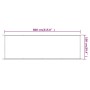 Toldo vertical tela oxford gris taupé 100x800 cm de vidaXL, Sombrillas - Ref: Foro24-148406, Precio: 38,14 €, Descuento: %