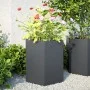 Jardineras hexagonales 2 uds acero antracita 46x40x45 cm de , Maceteros y jardineras - Ref: Foro24-851113, Precio: 81,95 €, D...