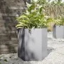 Jardinera hexagonal acero inoxidable 46x40x45 cm de , Maceteros y jardineras - Ref: Foro24-851118, Precio: 37,98 €, Descuento: %