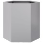 Jardinera hexagonal acero inoxidable 46x40x45 cm de , Maceteros y jardineras - Ref: Foro24-851118, Precio: 39,01 €, Descuento: %