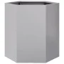 Jardinera hexagonal acero inoxidable 46x40x45 cm de , Maceteros y jardineras - Ref: Foro24-851118, Precio: 37,98 €, Descuento: %