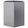 Jardinera hexagonal acero inoxidable 46x40x45 cm de , Maceteros y jardineras - Ref: Foro24-851118, Precio: 37,98 €, Descuento: %