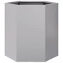Jardinera hexagonal acero inoxidable 46x40x45 cm de , Maceteros y jardineras - Ref: Foro24-851118, Precio: 37,98 €, Descuento: %