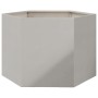 Jardinera hexagonal acero inoxidable 69x60x45 cm de , Maceteros y jardineras - Ref: Foro24-851126, Precio: 78,69 €, Descuento: %