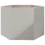 Jardinera hexagonal acero inoxidable 69x60x45 cm de , Maceteros y jardineras - Ref: Foro24-851126, Precio: 75,31 €, Descuento: %