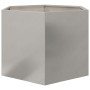 Jardinera hexagonal acero inoxidable 69x60x45 cm de , Maceteros y jardineras - Ref: Foro24-851126, Precio: 78,69 €, Descuento: %