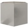 Jardinera hexagonal acero inoxidable 69x60x45 cm de , Maceteros y jardineras - Ref: Foro24-851126, Precio: 75,31 €, Descuento: %