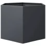 Jardinera hexagonal acero gris antracita 69x60x45 cm de , Maceteros y jardineras - Ref: Foro24-851124, Precio: 63,11 €, Descu...