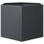 Jardinera hexagonal acero gris antracita 69x60x45 cm de , Maceteros y jardineras - Ref: Foro24-851124, Precio: 63,11 €, Descu...