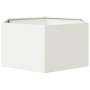 Jardinera hexagonal de acero blanco 104x90x45 cm de , Maceteros y jardineras - Ref: Foro24-851130, Precio: 75,64 €, Descuento: %