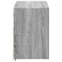 Mueble de TV de pared con luces LED gris Sonoma 100x31x45 cm de , Muebles TV - Ref: Foro24-852339, Precio: 73,82 €, Descuento: %