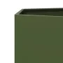 Jardinera hexagonal de acero verde oliva 138x120x45 cm de , Maceteros y jardineras - Ref: Foro24-851139, Precio: 97,88 €, Des...