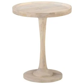 Mesa auxiliar de madera maciza de mango Ø60x75 cm de , Mesas auxiliares - Ref: Foro24-320598, Precio: 186,33 €, Descuento: %