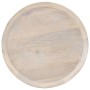 Mesa auxiliar de madera maciza de mango Ø60x75 cm de , Mesas auxiliares - Ref: Foro24-320598, Precio: 189,56 €, Descuento: %