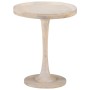 Mesa auxiliar de madera maciza de mango Ø60x75 cm de , Mesas auxiliares - Ref: Foro24-320598, Precio: 189,56 €, Descuento: %