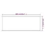 Toldo vertical tela oxford azul 140x600 cm de vidaXL, Sombrillas - Ref: Foro24-148461, Precio: 33,81 €, Descuento: %