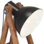 Lámpara de pie 3 pzas madera maciza de mango negro E27 de , Lámparas - Ref: Foro24-320593, Precio: 196,79 €, Descuento: %