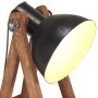Lámpara de pie 3 pzas madera maciza de mango negro E27 de , Lámparas - Ref: Foro24-320593, Precio: 196,79 €, Descuento: %