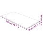 Superficie de mesa vidrio templado transparente 50x100 cm de , Tableros para mesas - Ref: Foro24-345074, Precio: 80,10 €, Des...