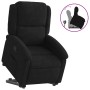Sillón reclinable elevable terciopelo negro de , Sillones - Ref: Foro24-3204306, Precio: 248,51 €, Descuento: %