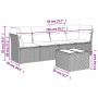 Set de sofás jardín y cojines 5 pzas ratán sintético gris claro de , Conjuntos de jardín - Ref: Foro24-3217242, Precio: 312,7...