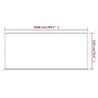 Toldo vertical tela oxford azul 180x1000 cm de vidaXL, Sombrillas - Ref: Foro24-148470, Precio: 74,39 €, Descuento: %