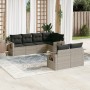 Set de sofás de jardín 7 pzas con cojines ratán PE gris claro de , Conjuntos de jardín - Ref: Foro24-3220411, Precio: 506,92 ...