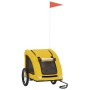 Remolque de bicicleta mascotas hierro tela Oxford amarillo de , Cochecitos para mascotas - Ref: Foro24-93959, Precio: 99,75 €...