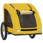 Remolque de bicicleta mascotas hierro tela Oxford amarillo de , Cochecitos para mascotas - Ref: Foro24-93959, Precio: 99,75 €...