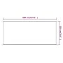 Toldo vertical tela oxford azul 180x800 cm de vidaXL, Sombrillas - Ref: Foro24-148469, Precio: 62,38 €, Descuento: %