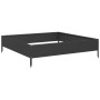 Arriate de acero negro 100x100x26 cm de , Maceteros y jardineras - Ref: Foro24-851017, Precio: 41,58 €, Descuento: %