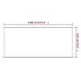 Toldo vertical tela oxford azul 180x1200 cm de vidaXL, Sombrillas - Ref: Foro24-148471, Precio: 85,10 €, Descuento: %