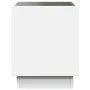Mesita de noche con Infinity LED blanca 50x50x50 cm by , Nightstands - Ref: Foro24-3284084, Price: 84,77 €, Discount: %